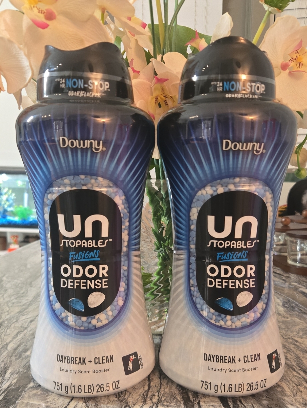 Unstopables Fusions Odor Defense Daybreak + Clean Scent Booster - Blue